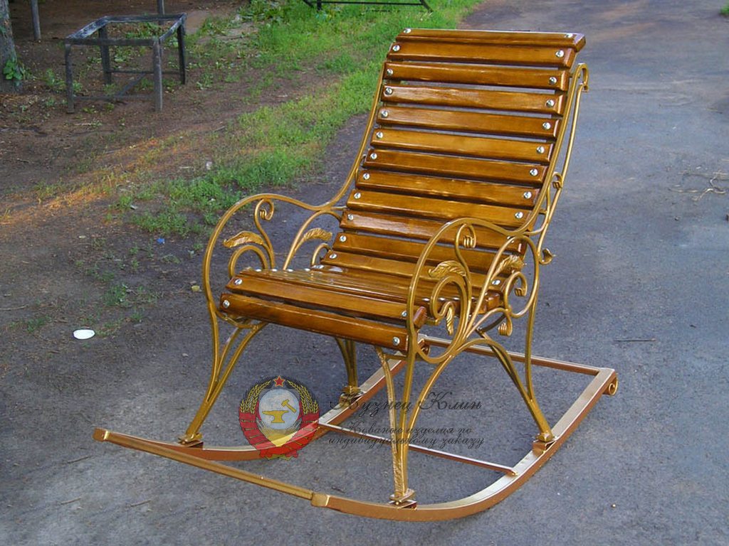 Кованые кресла, кресла-качалки, кресла для сада и подвесные