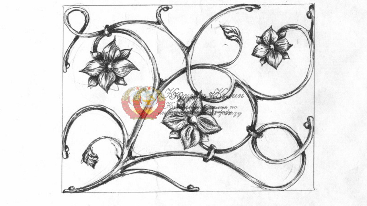 Решотки на окна чертежи