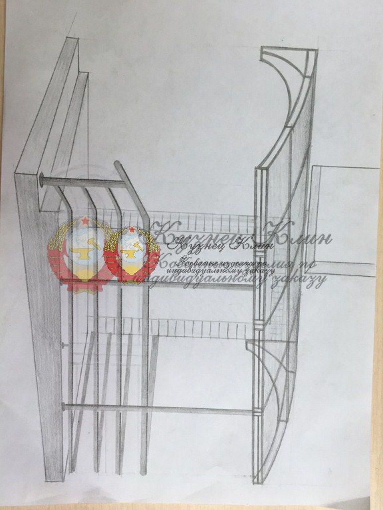 Техничиский чертеж входной группы